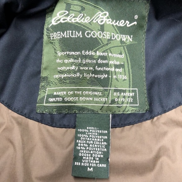 Eddie Bauer down puffy coat - Picture 11 of 11